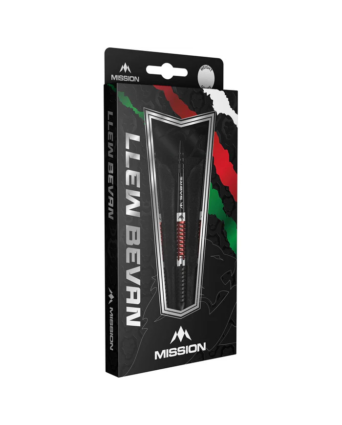 Mission Llew Bevan Darts - Steel Tip - 90% Tungsten