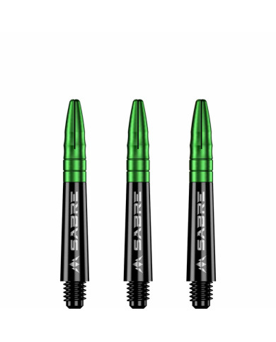 Mission Sabre Black Shafts Green Tops