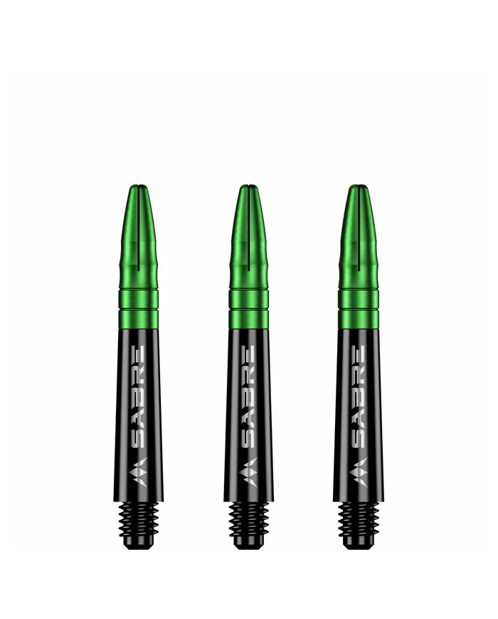 Mission Sabre Black Shafts Green Tops