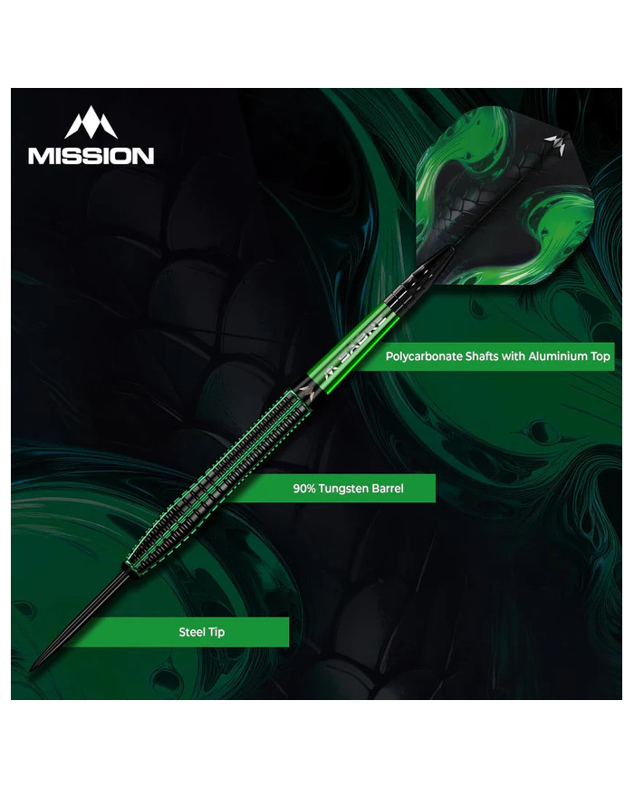 Mission Venom Darts - Steel Tip