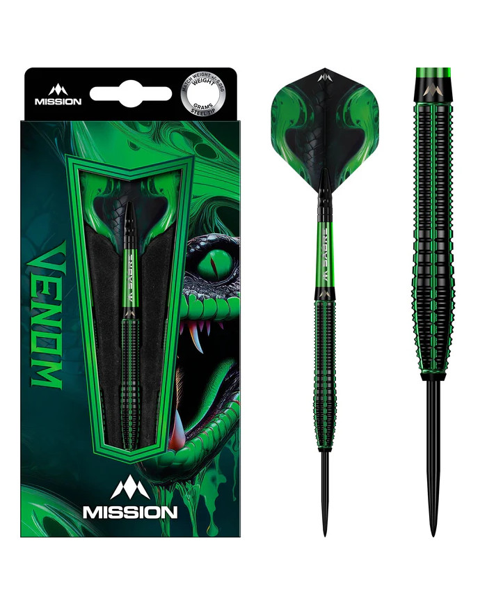 Mission Venom Darts - Steel Tip