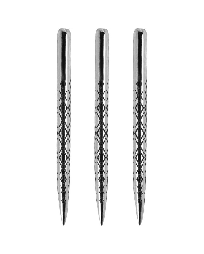 One80 Aztec Dart Points Style A - Silver - Diamond