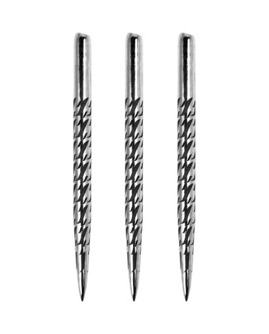 One80 Aztec Dart Points Style D - Silver - Swirl