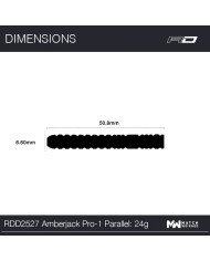 Red Dragon Amberjack Pro 1 Darts