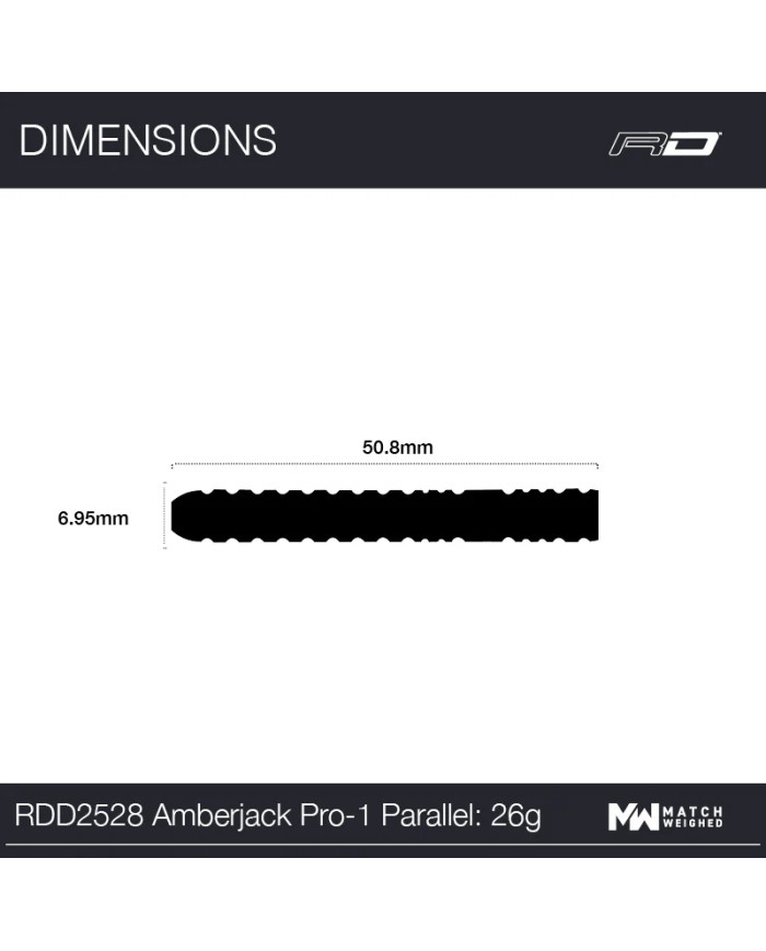 Red Dragon Amberjack Pro 1 Darts
