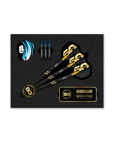 Red Dragon Gerwyn Price 50 Year Anniversary Darts - 23g
