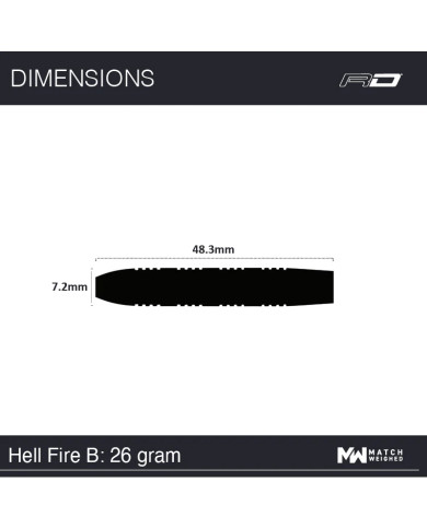 Red Dragon Hellfire B Darts