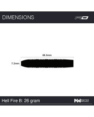 Red Dragon Hellfire B Darts