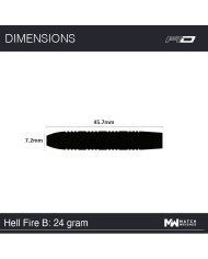Red Dragon Hellfire B Darts