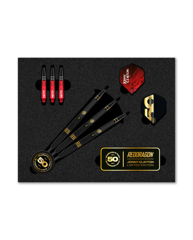 Red Dragon Jonny Clayton 50 Year Anniversary Darts