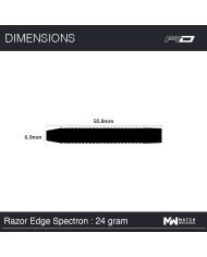 Red Dragon Razor Edge Spectron Darts