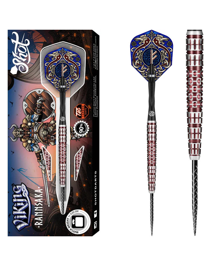 SHOT Viking Rannsaka Steel Tip Darts