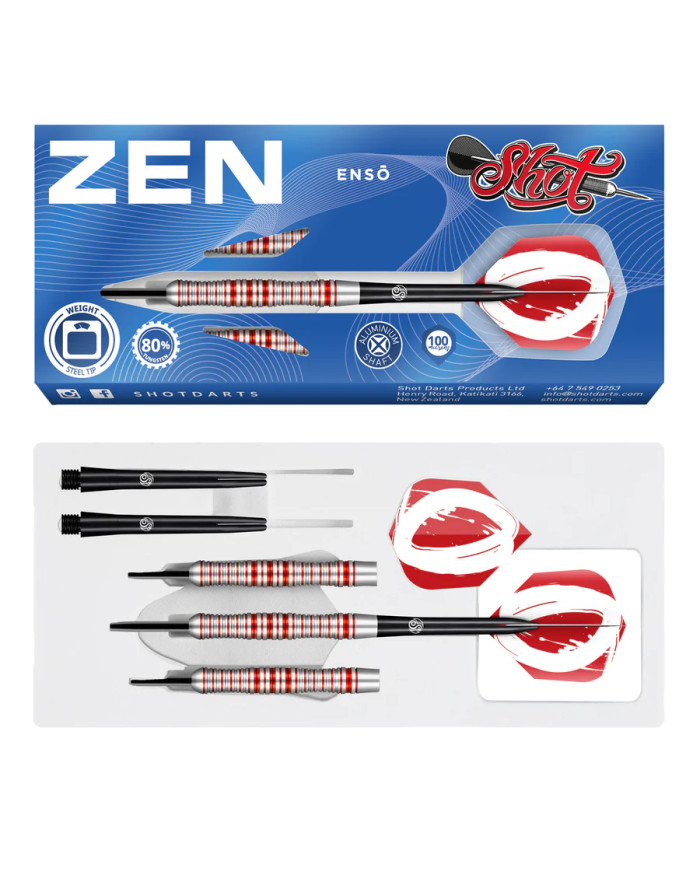 SHOT Zen Enso Steel Tip Darts