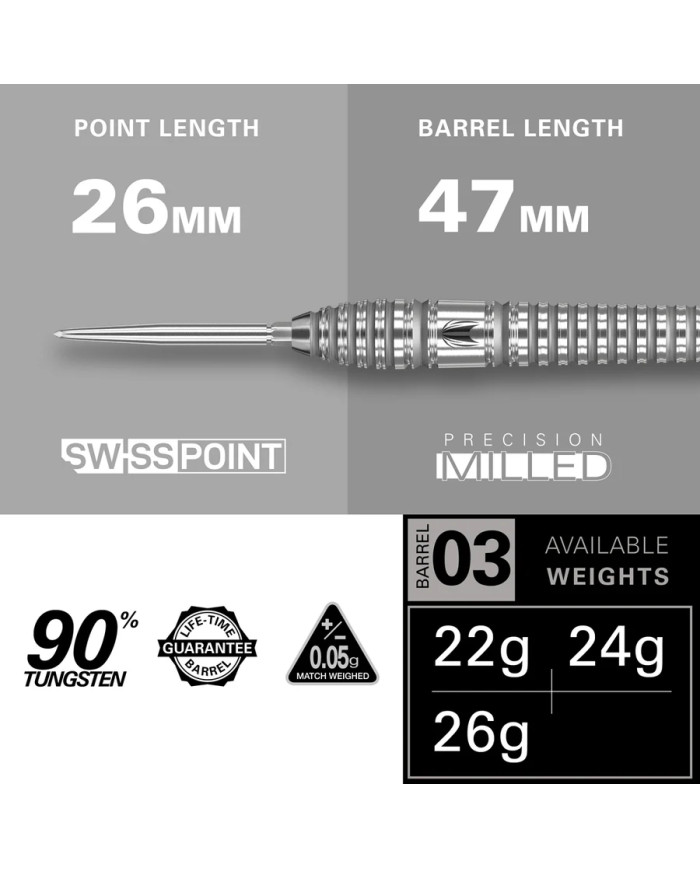 Target Bolide 03 Swiss Point Darts
