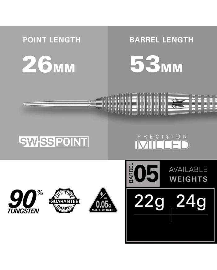 Target Bolide 05 Swiss Point Darts