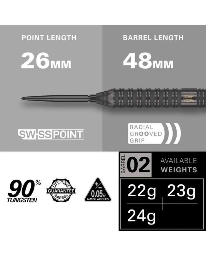 Target Bolide Void 02 Swiss Point Darts