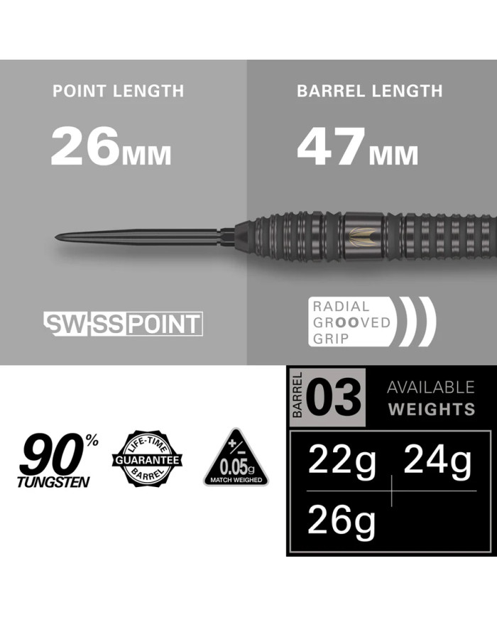 Target Bolide Void 03 Swiss Point Darts