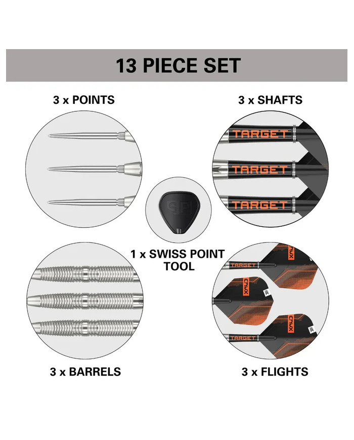Target Crux 02 Swiss Point Darts