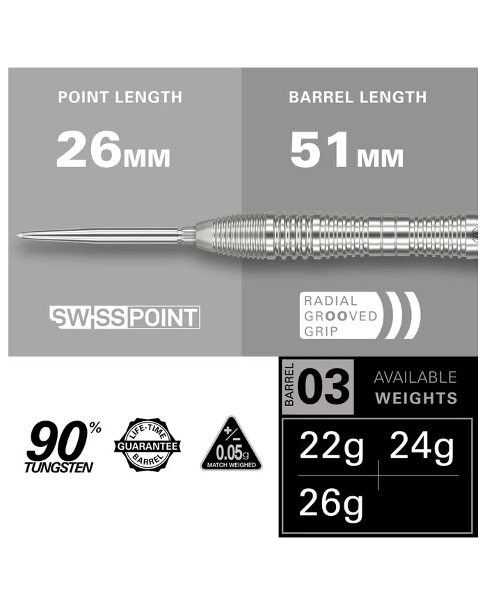 Target Crux 03 Swiss Point Darts