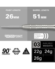 Target Crux 03 Swiss Point Darts