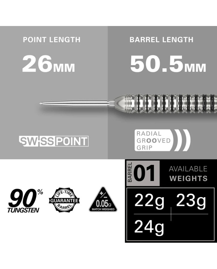 Target Exo 01 Swiss Point Darts