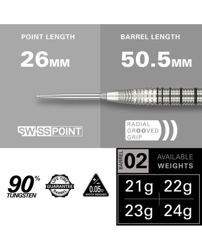 Target Exo 02 Swiss Point Darts