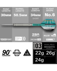Target Hydro 03 90% SP Darts