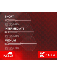Target K-Flex Dart Flight System No2 - Clear