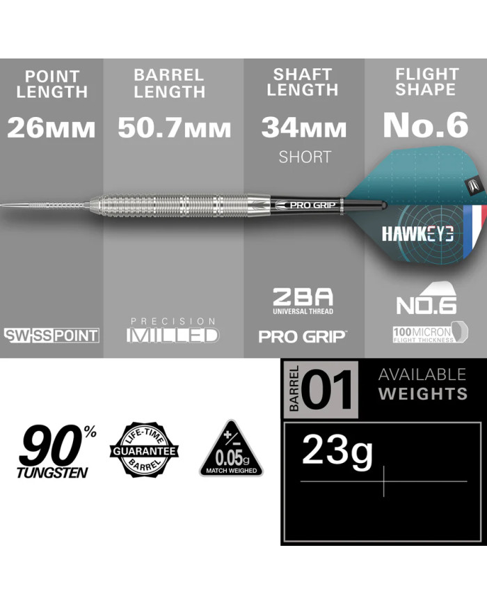 Target Kevin Doets G1 Darts - 23g