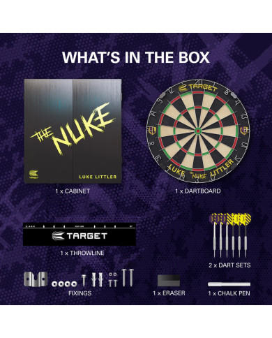 Target Luke "The Nuke" Littler Cabinet & Board Set