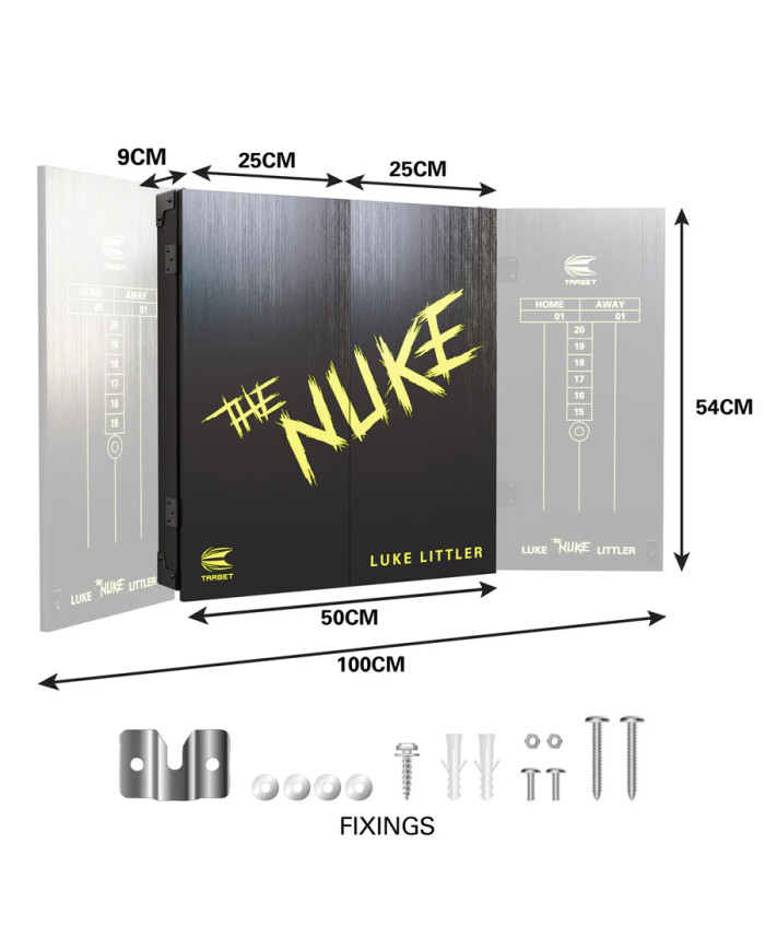 Target Luke "The Nuke" Littler Cabinet & Board Set