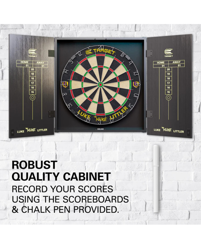 Target Luke "The Nuke" Littler Cabinet & Board Set