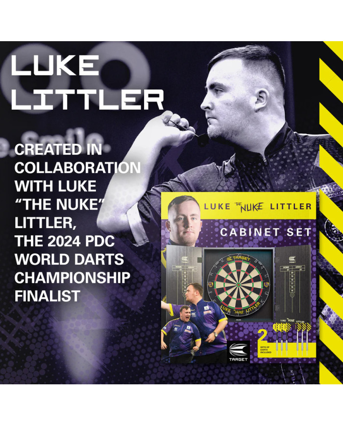 Target Luke "The Nuke" Littler Cabinet & Board Set