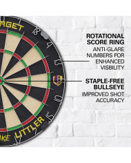 Target Luke "The Nuke" Littler Dartboard Set