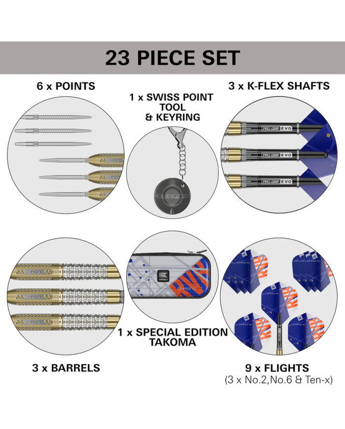 Target Raymond Van Barneveld Chrono Darts