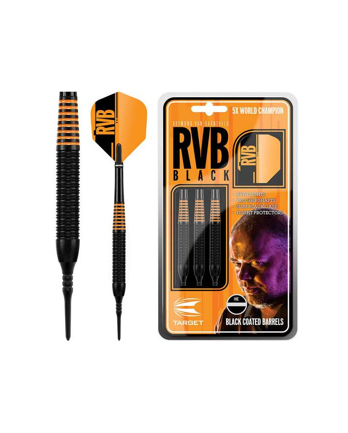 Target Raymond Van Barneveld RVB Black Coated Brass Darts