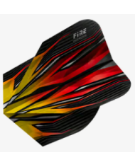 Harrows Fire Standard Flights Red & Yellow