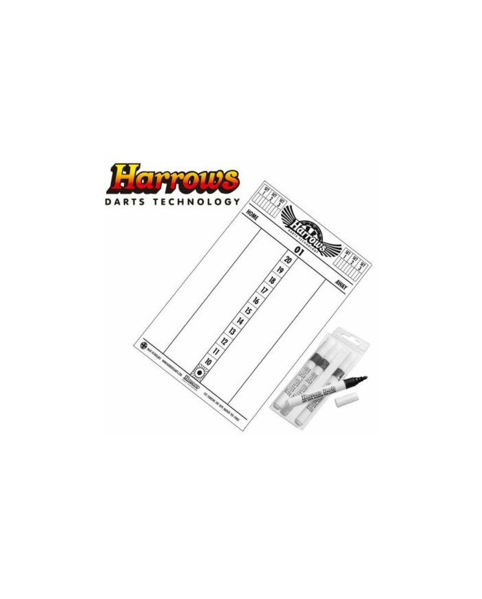Harrows Dry Wipe Scoreboard
