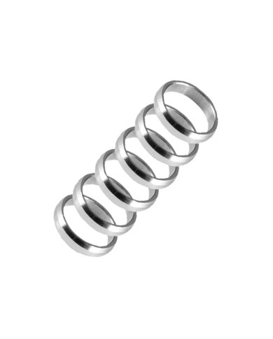 Harrows Supergrip Shaft Rings - Pack of 6 - Silver