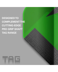 Target Tag Ten-X Flights Green - 3 Sets