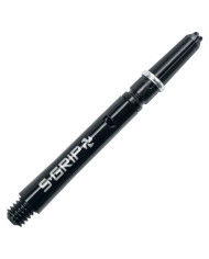 Harrows Supergrip Spin Shafts - Black and Silver
