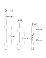 Harrows Clic System Shafts Slim Black