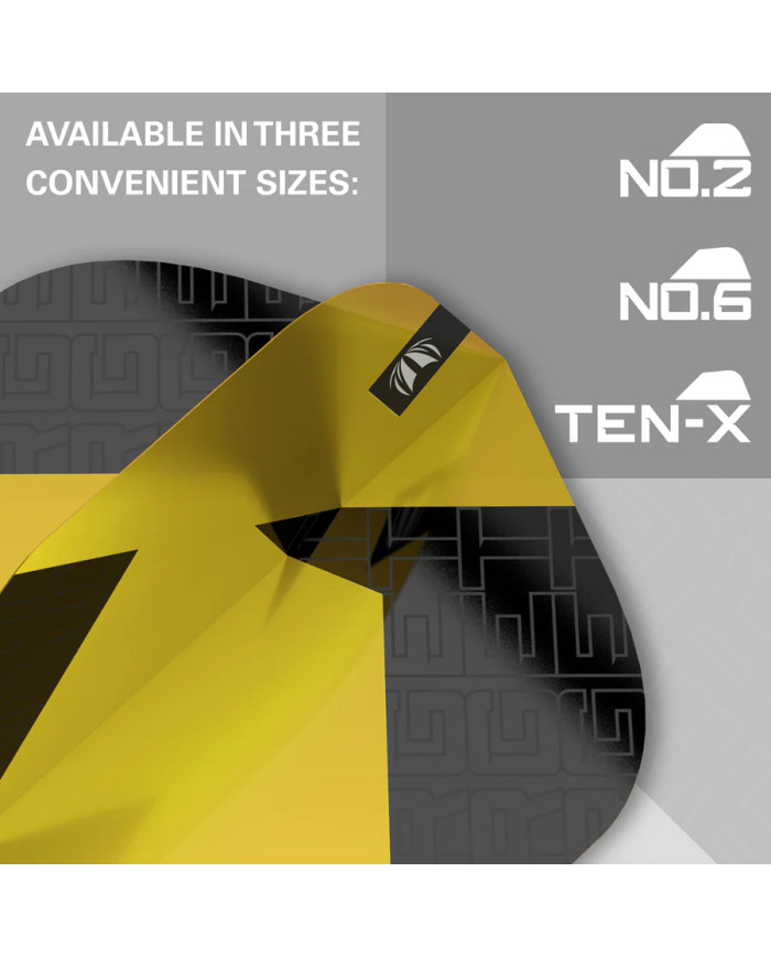 Target Tag Flights Yellow No6 - 3 Sets