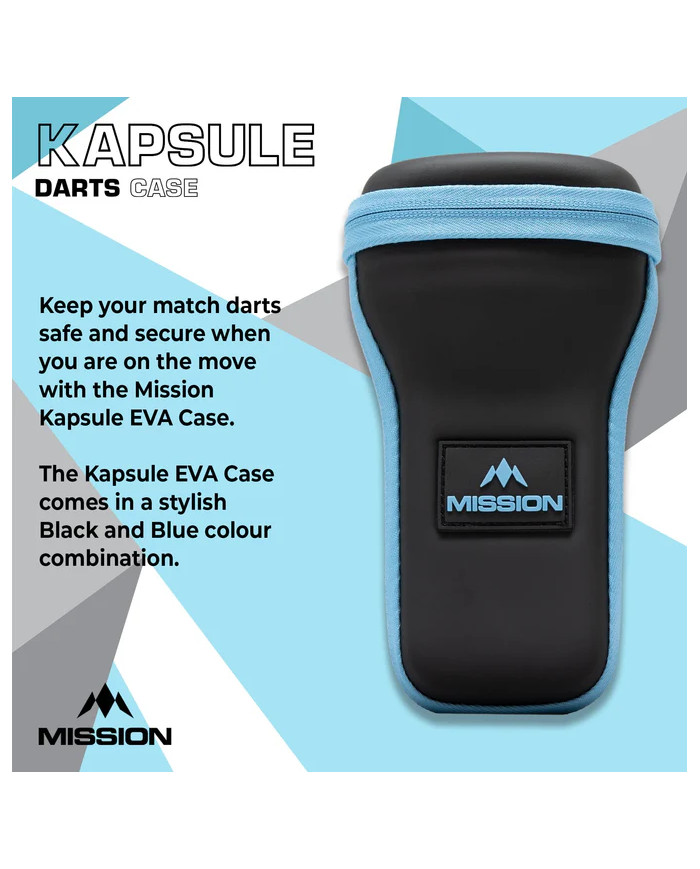 Mission Kapsule Eva Case - Black and Blue