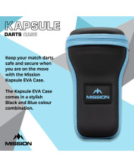 Mission Kapsule Eva Case - Black and Blue