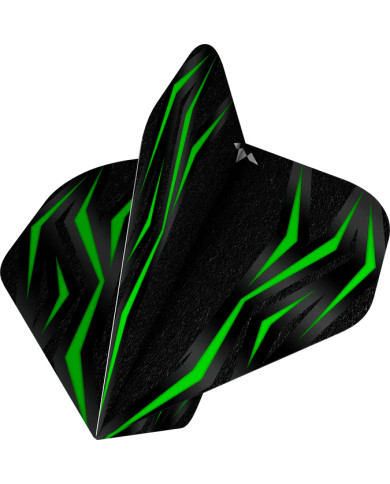 Mission Lava Dart Flights 100 Micron Std - Green