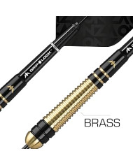 Mission Onza Brass Darts - M2 - Black & Gold - 22g