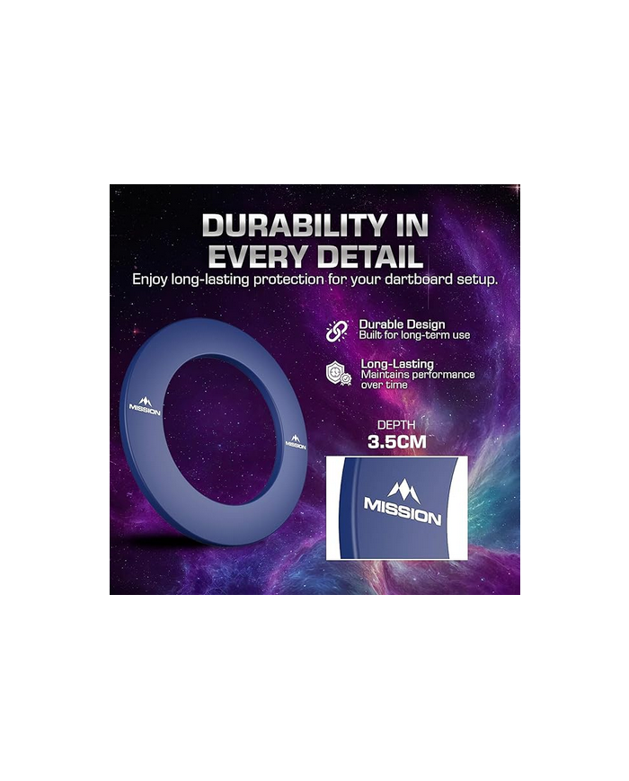 Mission Heavy Duty Surround with Logo Blue