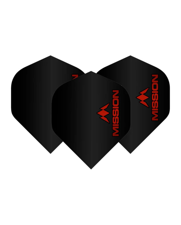 Mission Logo Flights No2 Red