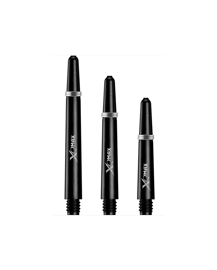XQMax Polycarbonate Dart Shafts - Black